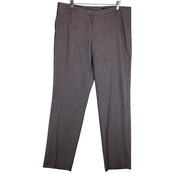 Hugo Boss Wool‎ Blend Womens Dress Pants Size 10 Regular Fit Trousers - Picture 1 of 10
